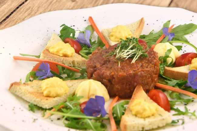 Frisches Beef Tatar in bester Qualität