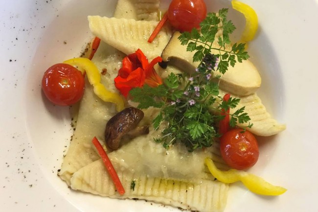 Hausgemachte Ravioli