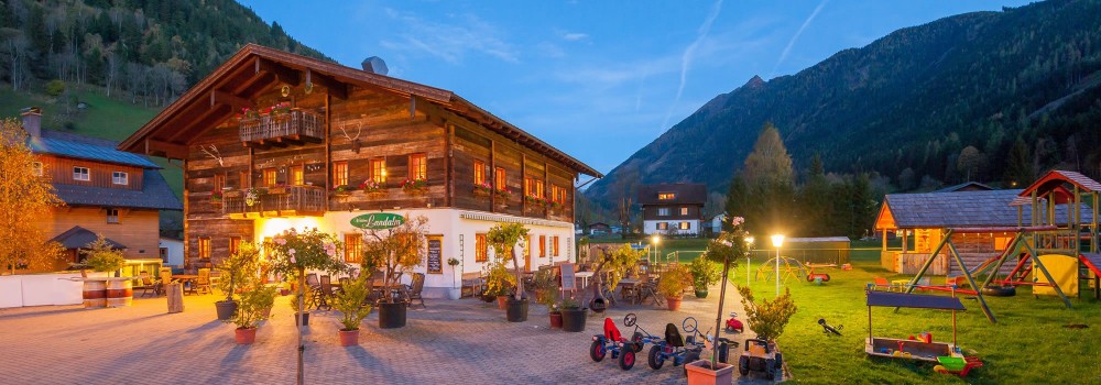 Restaurant Landalm in Schladming Rohrmoos (Untertal) im Sommer