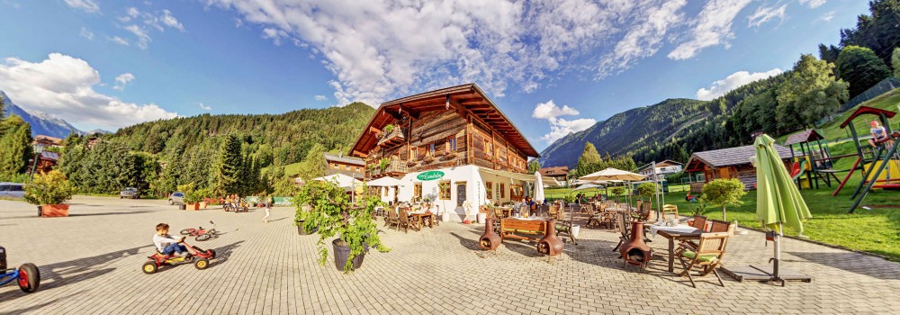 Restaurant Landalm in Schladming Rohrmoos (Untertal) im Sommer