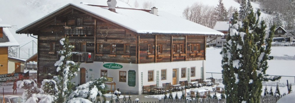 Restaurant Landalm in Schladming Rohrmoos (Untertal) im Winter