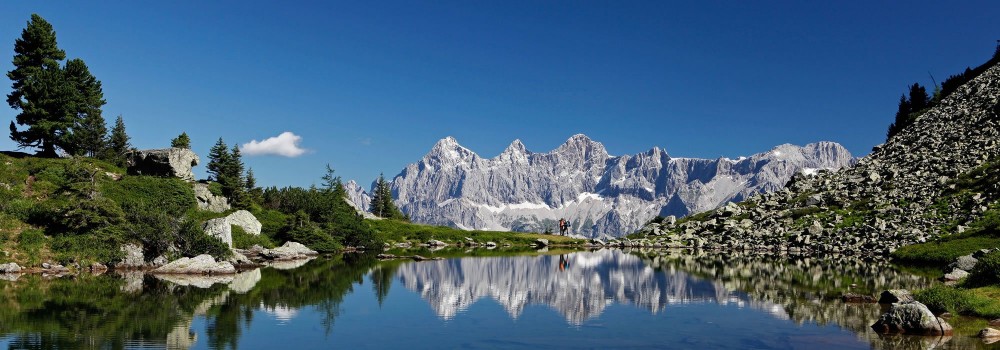 Wandern am Bergsee in Schladming (© Region Schladming-Dachstein, Herbert Raffalt)